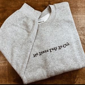 Ariana Grande No Tears Left To Cry Crewneck